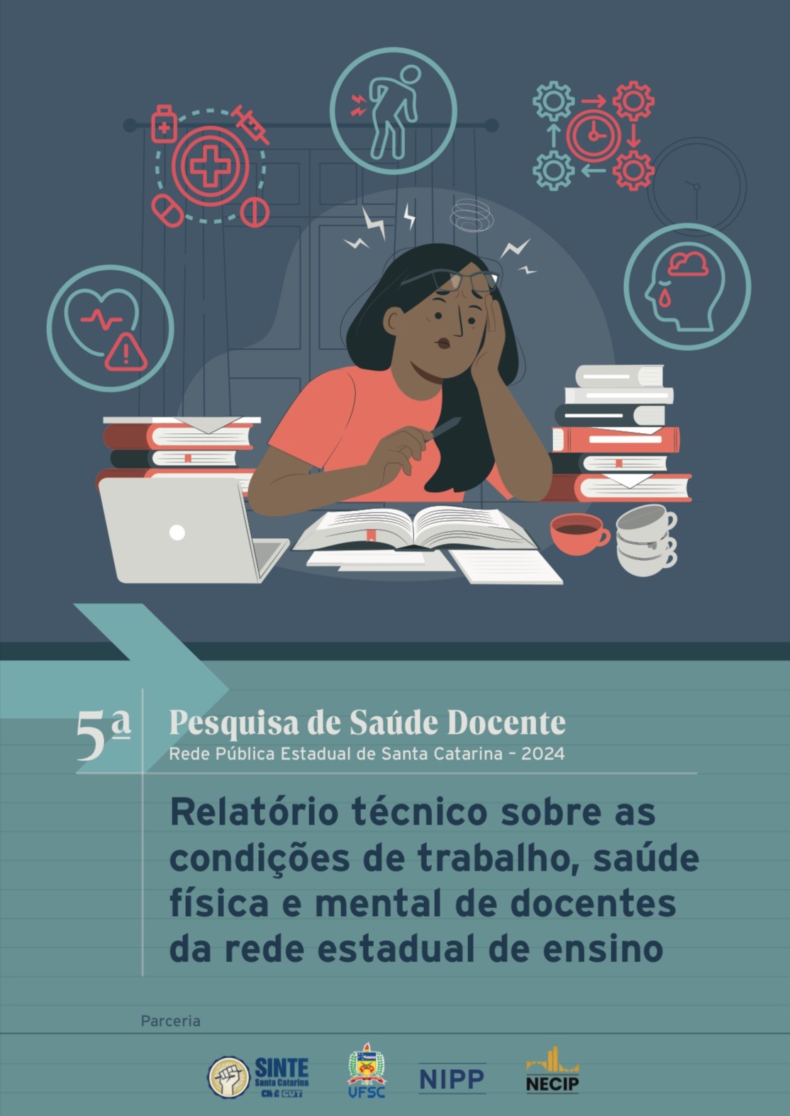 Imagem da notícia Equipe da UFSC faz radiografia da saúde dos docentes estaduais